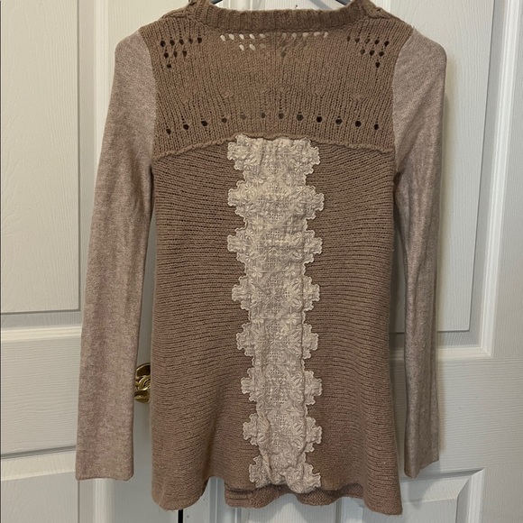 Free People Tan Button-Up Cardigan - Picture 4 of 4